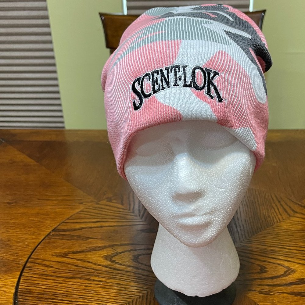 Scent-Lok Pink Camouflage Hunting Beanie